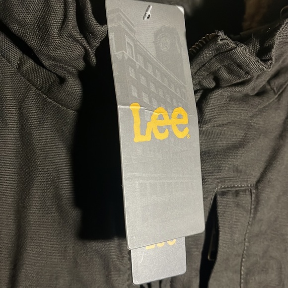 Lee Men’s Workwear Hooded Sherpa Lined Jacket Size Large NWT - Picture 4 of 11